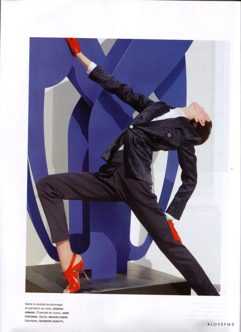 Sigrid Agren featured in Sur Le Pont, May 2011