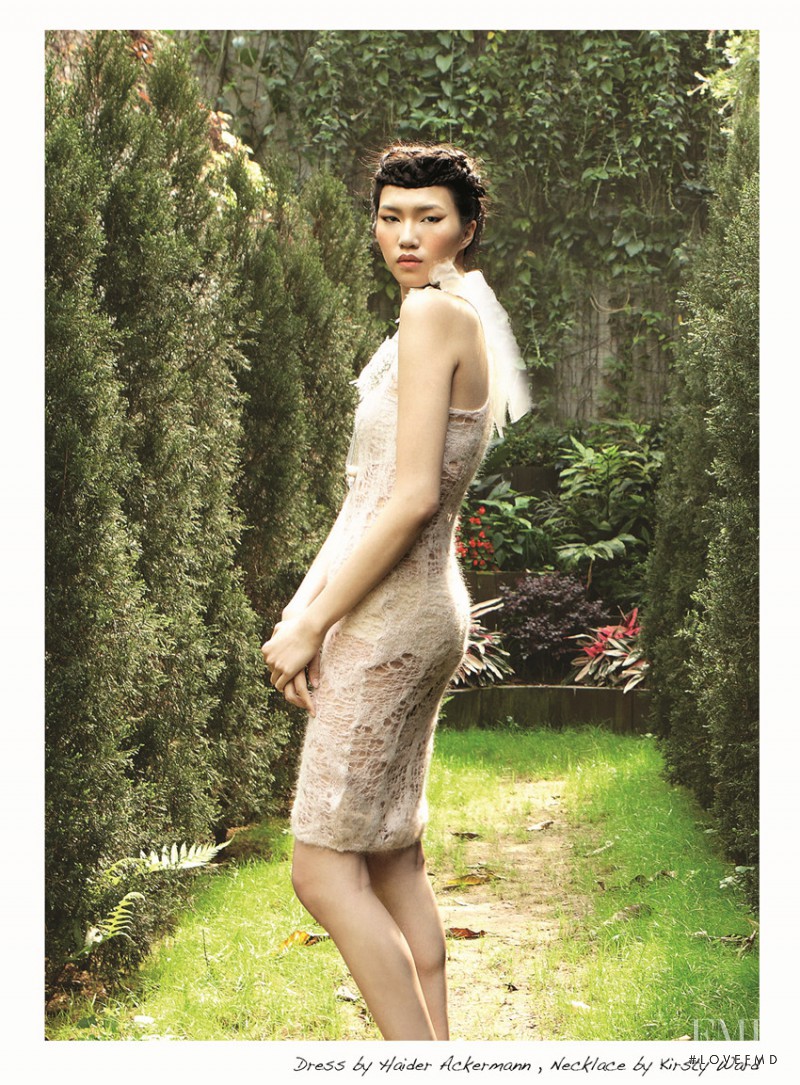 Janice Yip featured in The Hidden Garden, May 2012