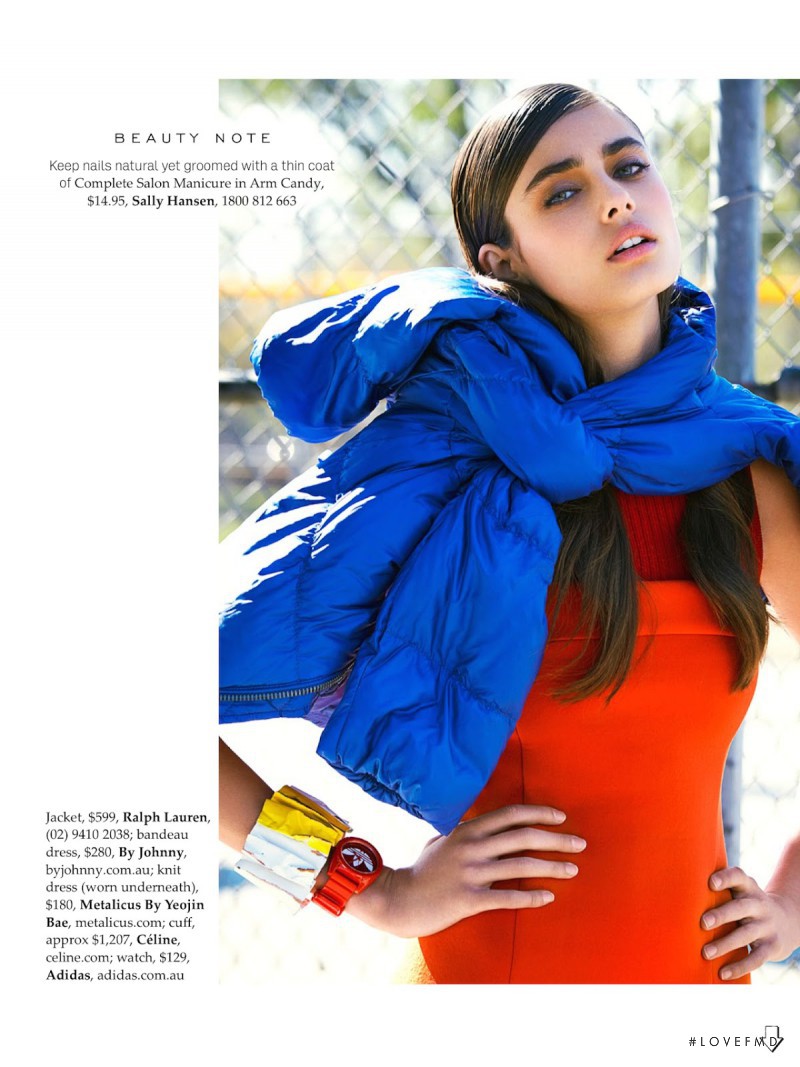 Taylor Hill featured in Team Player, April 2014