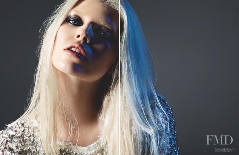 Ola Rudnicka featured in Glamorama, April 2014