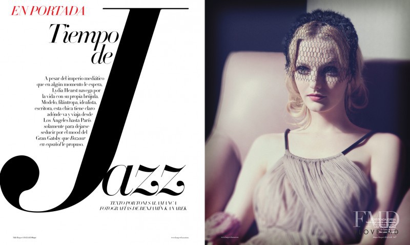 Lydia Hearst featured in Tiempo de Jazz, May 2012