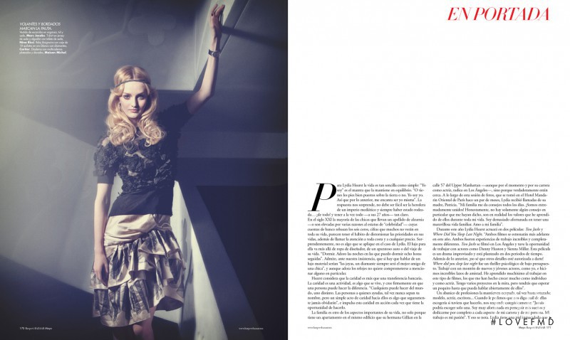 Lydia Hearst featured in Tiempo de Jazz, May 2012