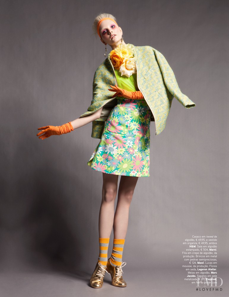 Dani Seitz featured in Candy Coulour, April 2012