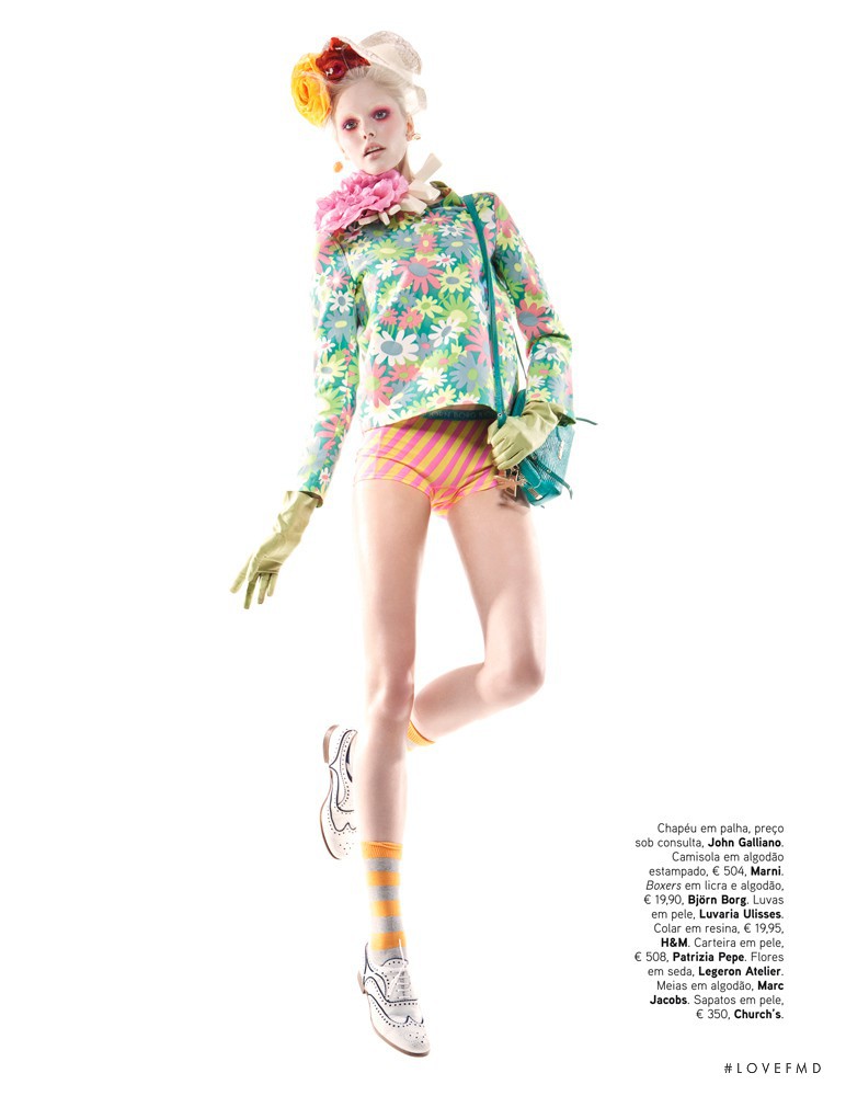 Dani Seitz featured in Candy Coulour, April 2012