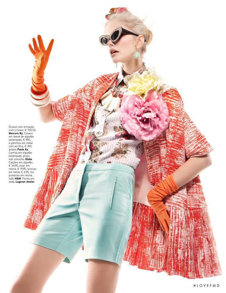 Dani Seitz featured in Candy Coulour, April 2012