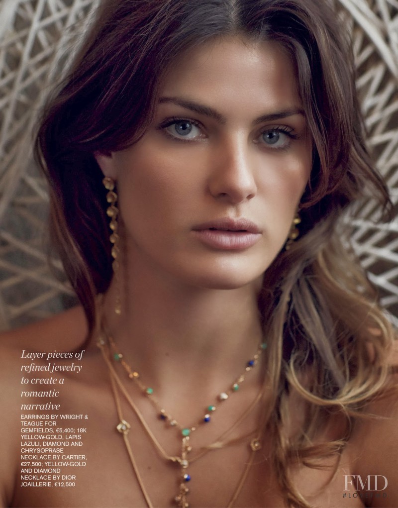 Isabeli Fontana featured in The Adventurer, March 2014