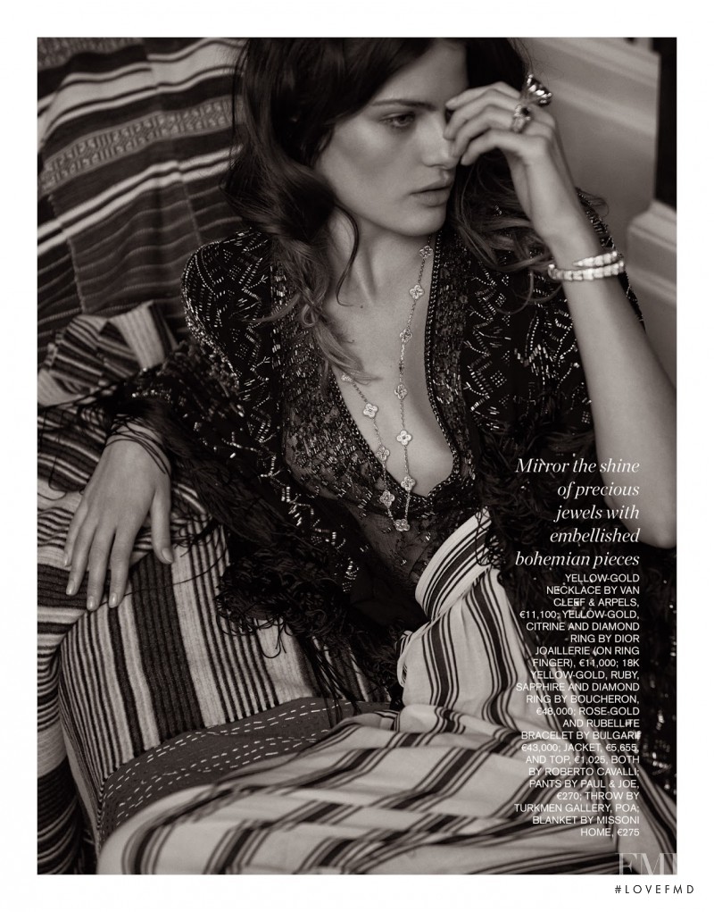 Isabeli Fontana featured in The Adventurer, March 2014