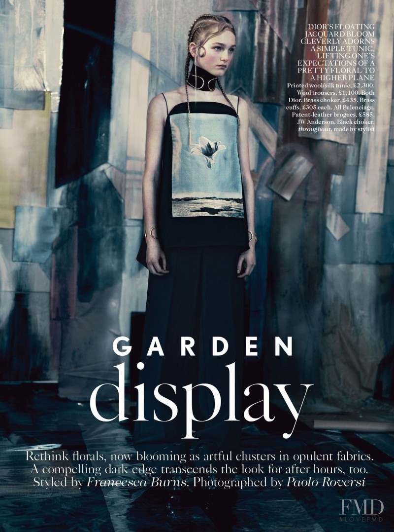 Jean Campbell featured in Garden Display, May 2014