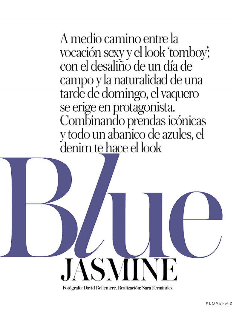 Blue Jasmine, April 2014