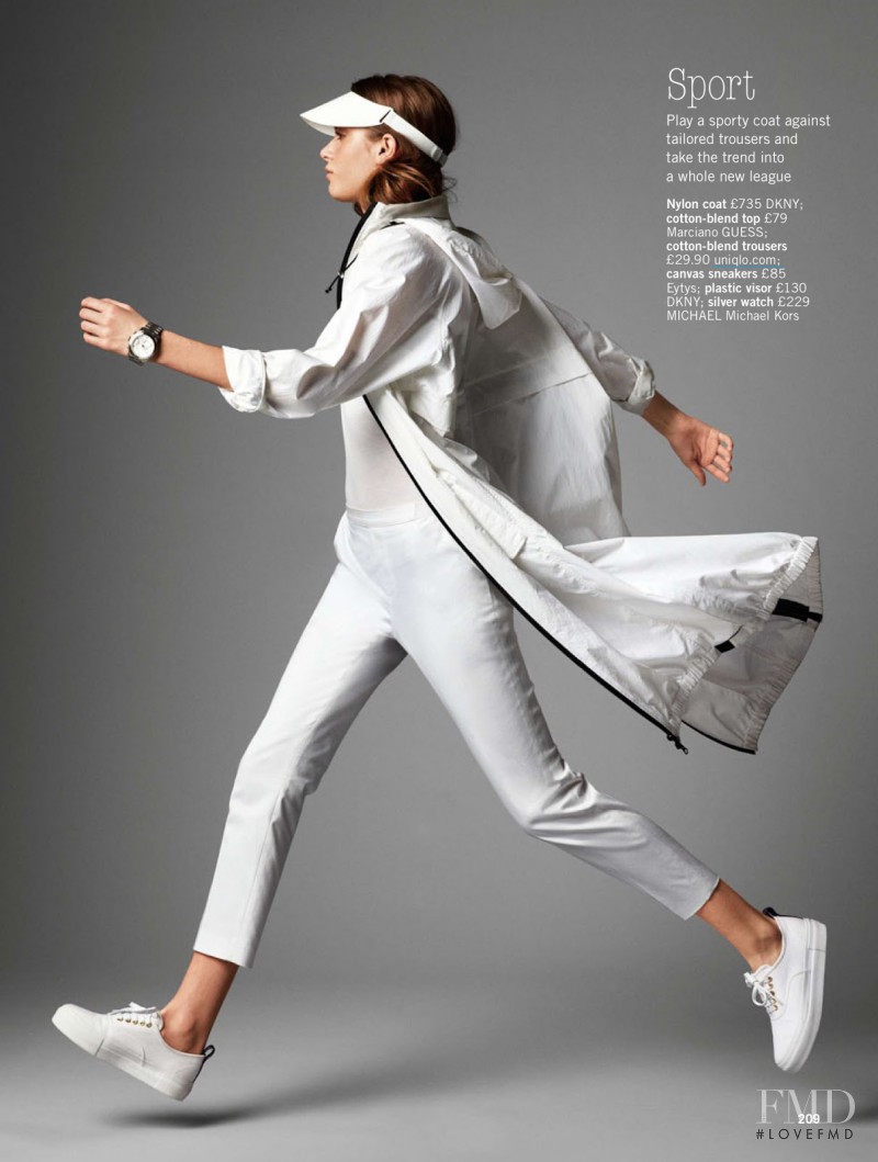 Frederikke Winther featured in Hot To Get White Right, May 2014