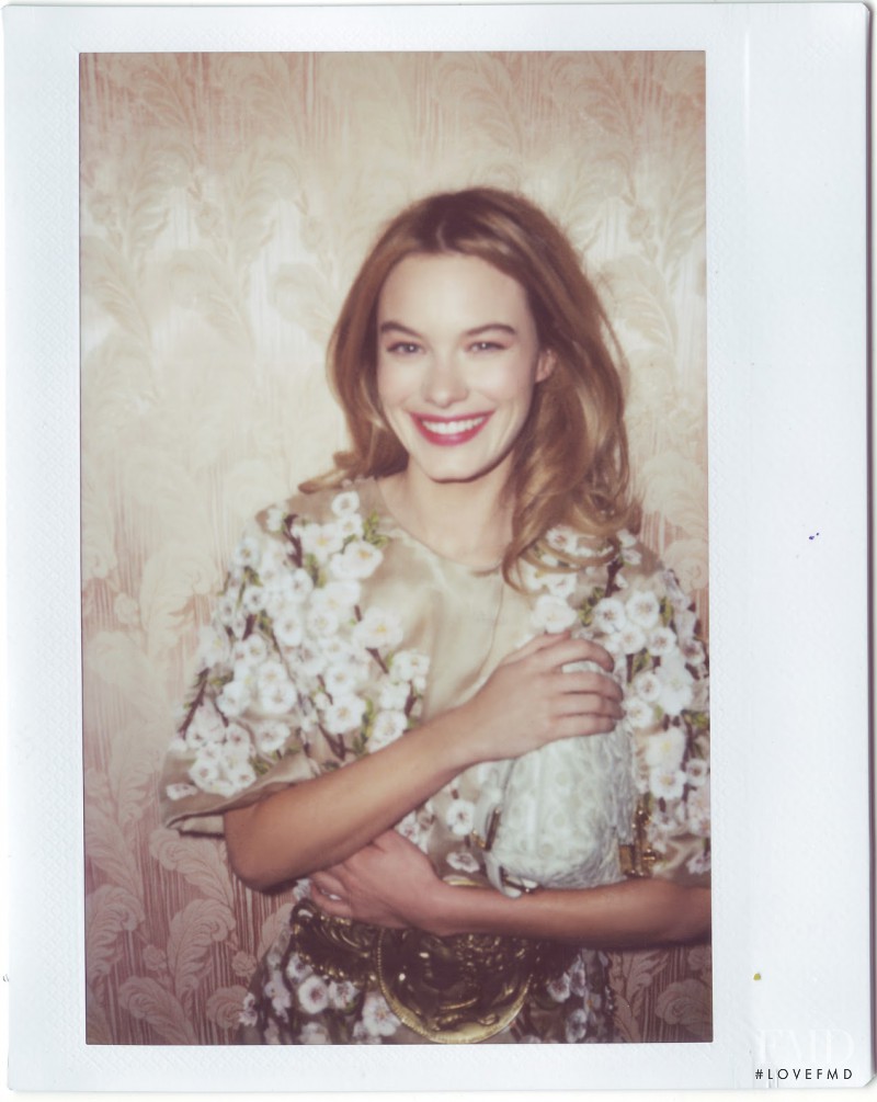 Camille Rowe featured in Sugar & Spice, April 2014