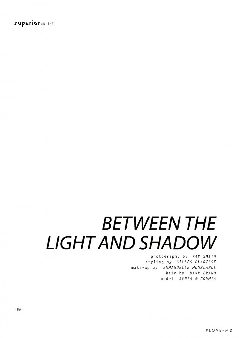 Between The Light And Shadow, November 2012