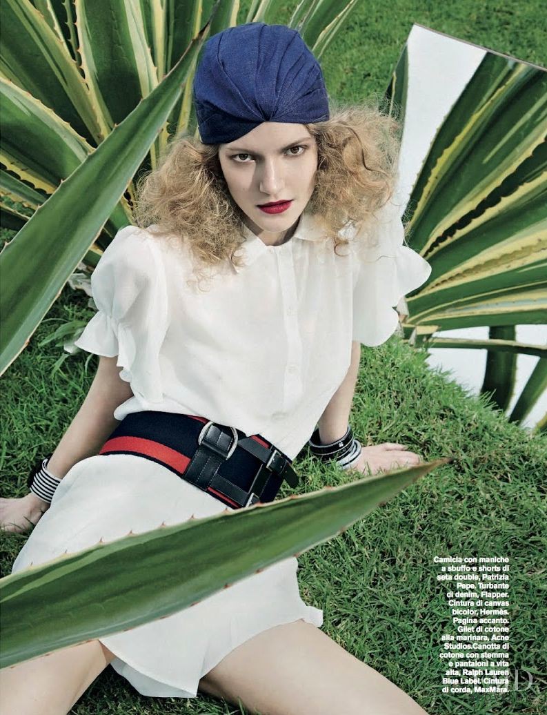 Julia Suszfalak featured in La Signorina Pirata, April 2014