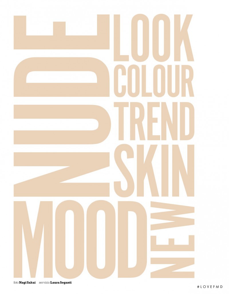 New Mood Nude Look Colour Trend Skin, April 2014