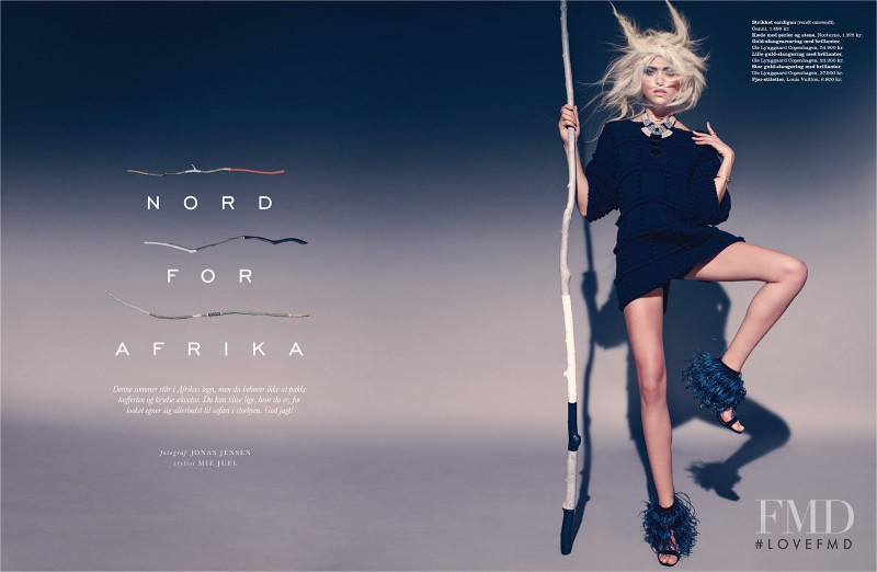 Cora Keegan featured in Nord For Afrika, May 2014