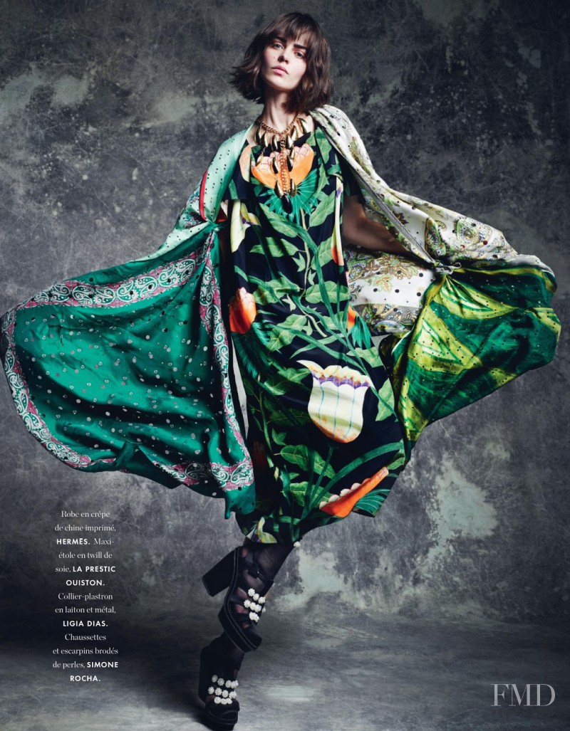 Marta Dyks featured in Bonne Impression, April 2014