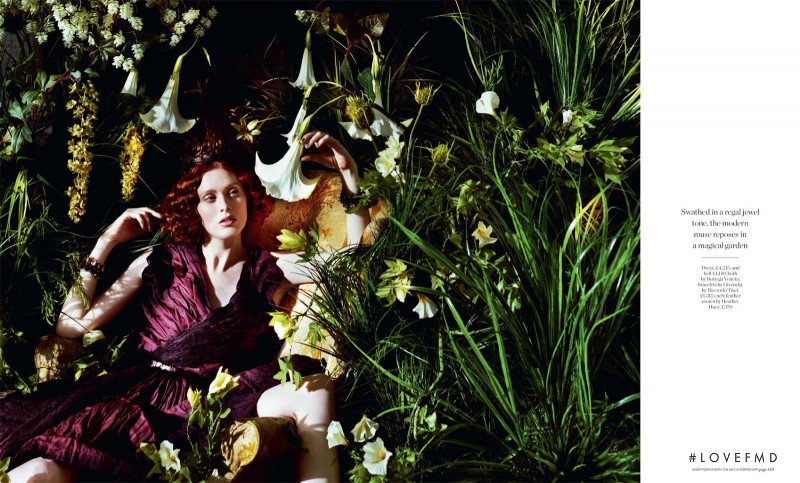 Karen Elson featured in Art Of Fantasy, May 2014