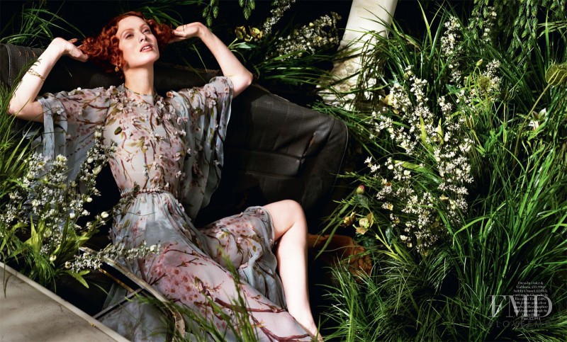 Karen Elson featured in Art Of Fantasy, May 2014