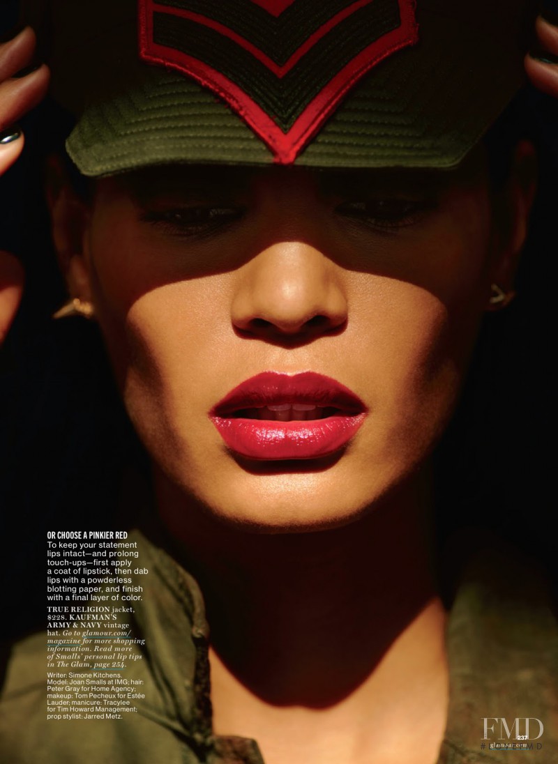 Joan Smalls featured in Red Alert, May 2014
