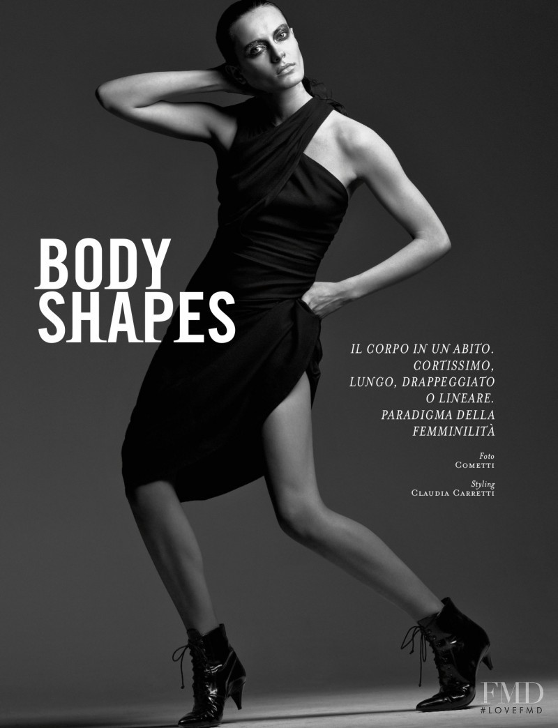 Erjona Ala featured in Body Shapes, April 2014