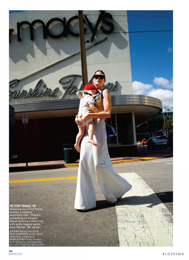 Missy Rayder featured in Miami Heat, May 2014