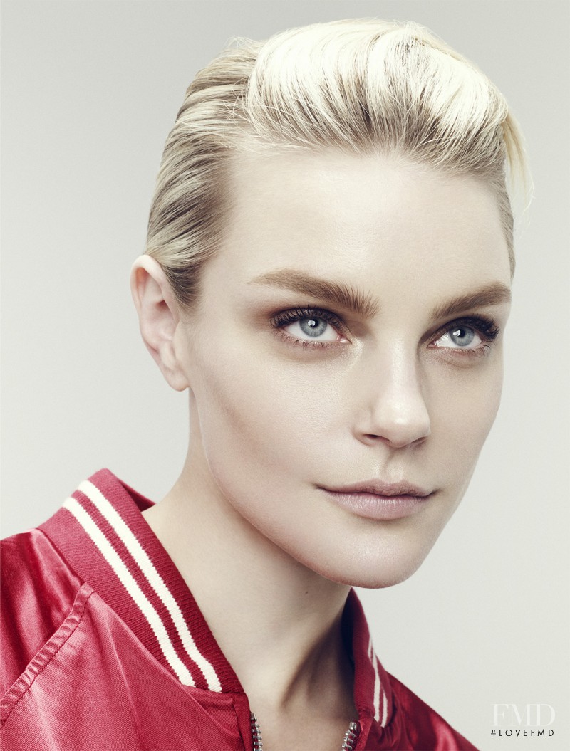 Jessica Stam featured in The Right Track, April 2014