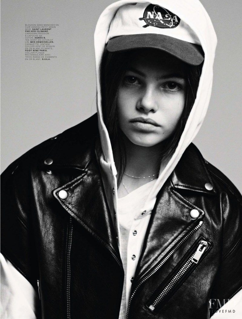 Thylane Blondeau featured in Born In 2001, April 2014