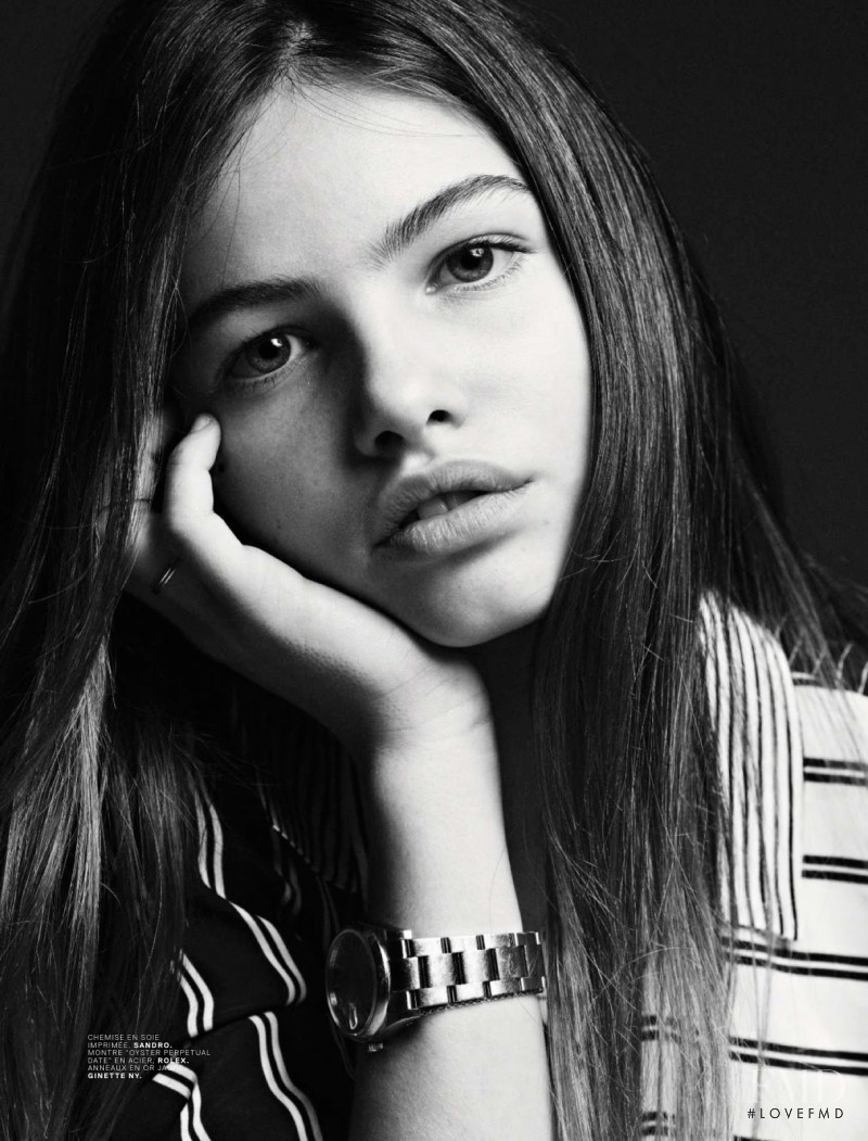 Thylane Blondeau featured in Born In 2001, April 2014