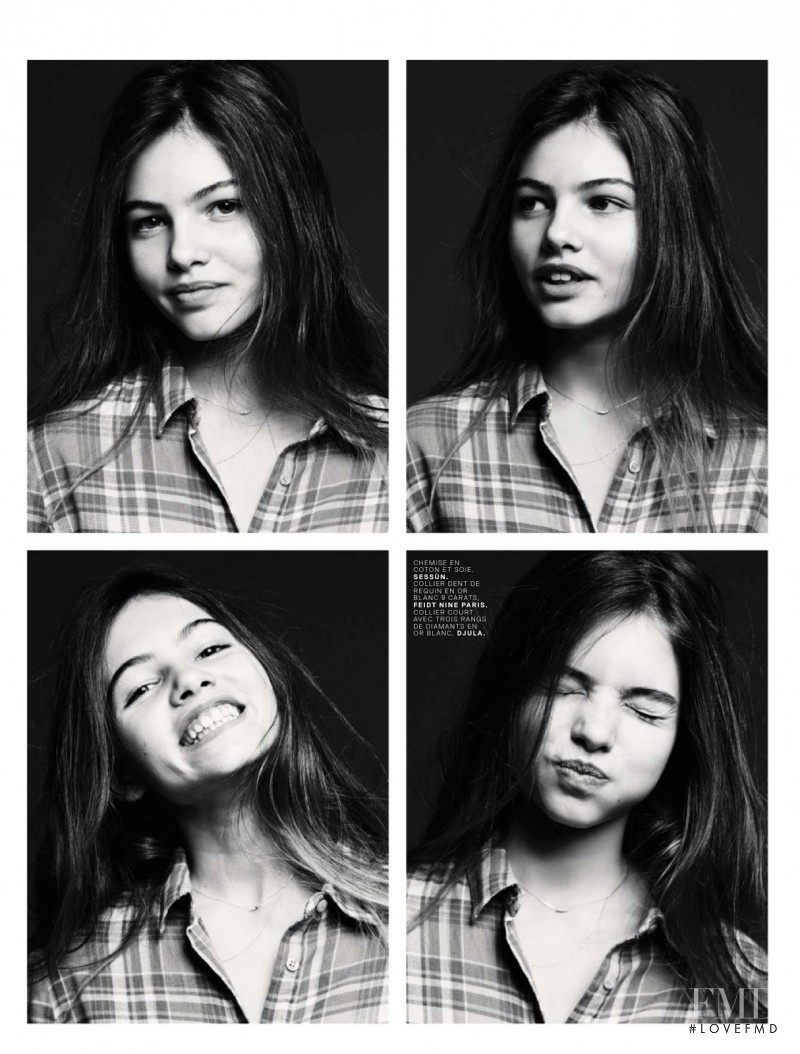 Thylane Blondeau featured in Born In 2001, April 2014