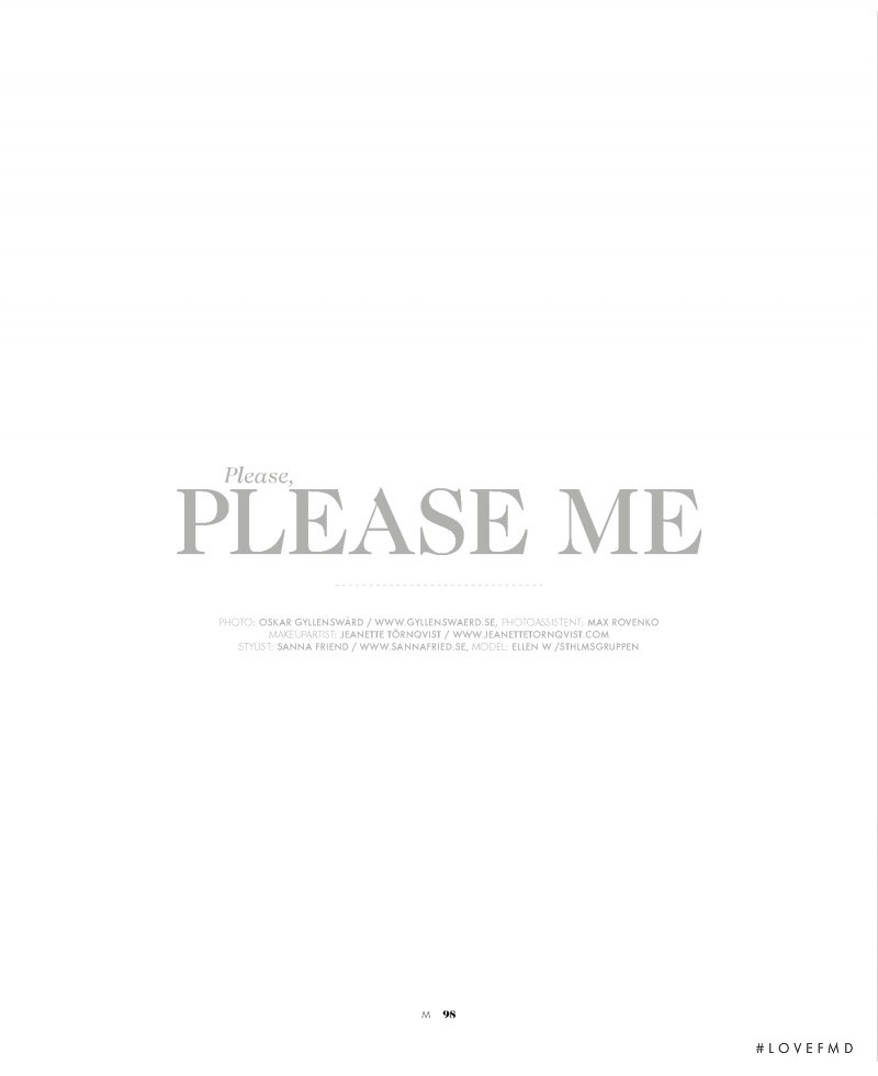 Please, Please Me, March 2011