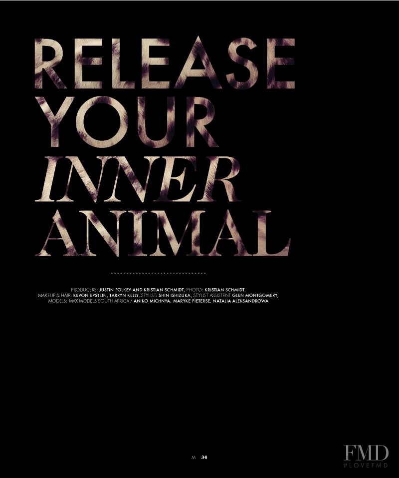 Release Your Inner Animal, March 2011