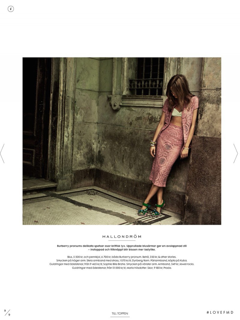 Amanda Norgaard featured in Konfettiregn, May 2014