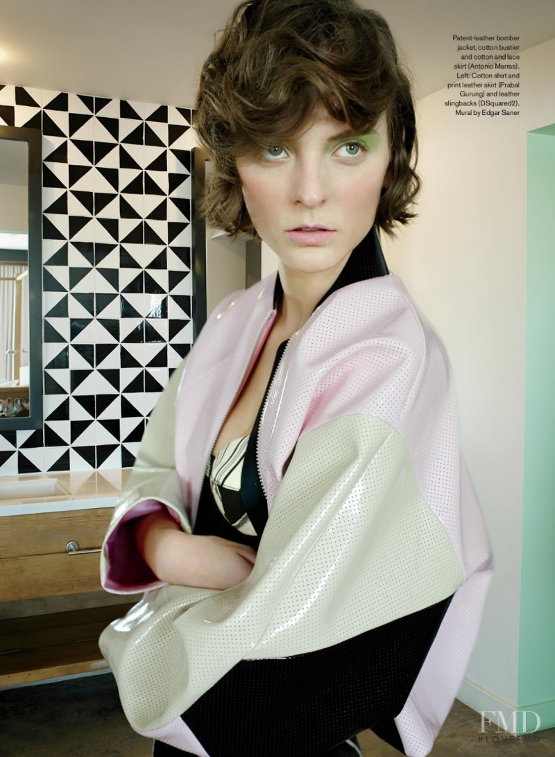 Elyse Saunders featured in Soft Edge, May 2014