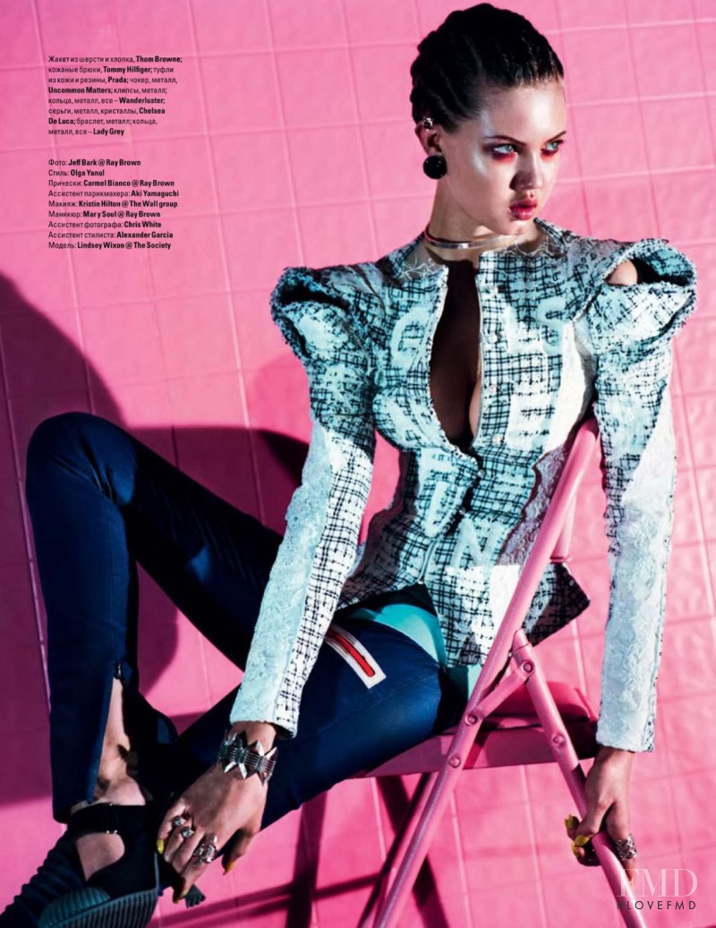 Lindsey Wixson featured in Disco 90\'s, May 2014