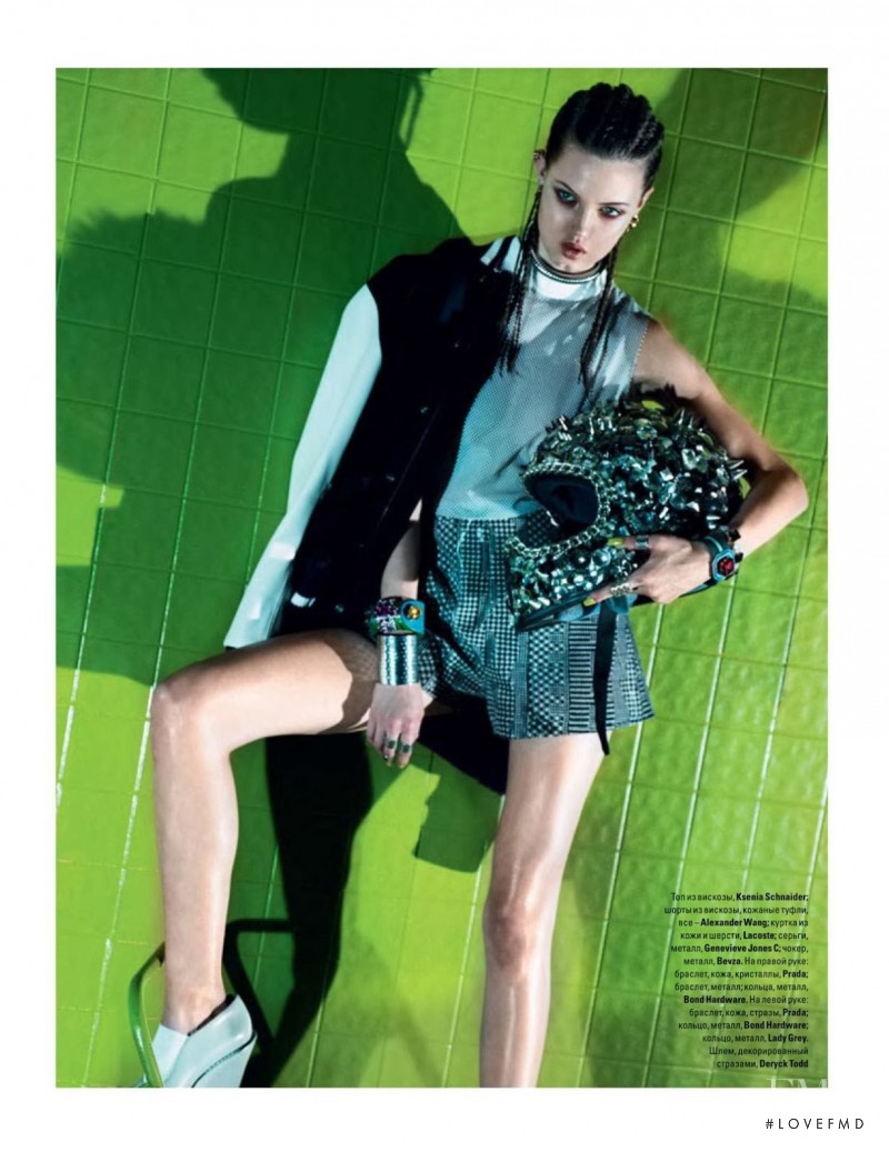 Lindsey Wixson featured in Disco 90\'s, May 2014