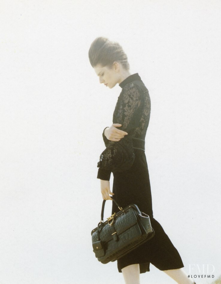 Carrie Anne Burton featured in Journey to Timeless Gucci, October 2012