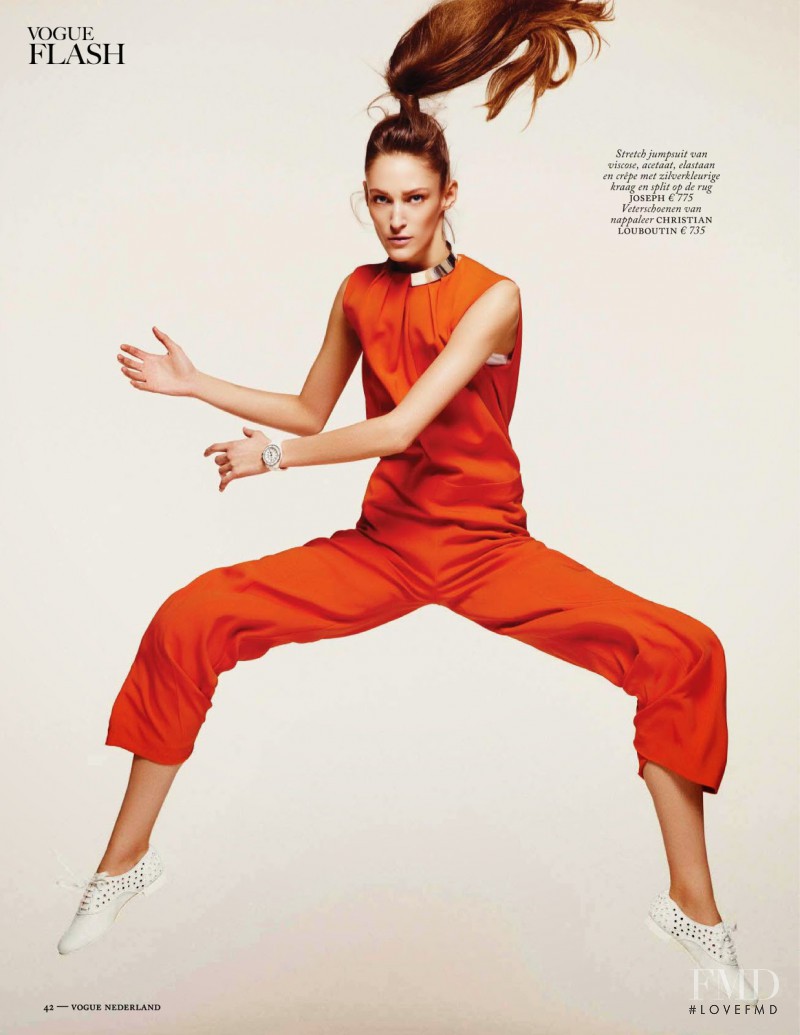 Franzi Mueller featured in Jump Around, May 2014