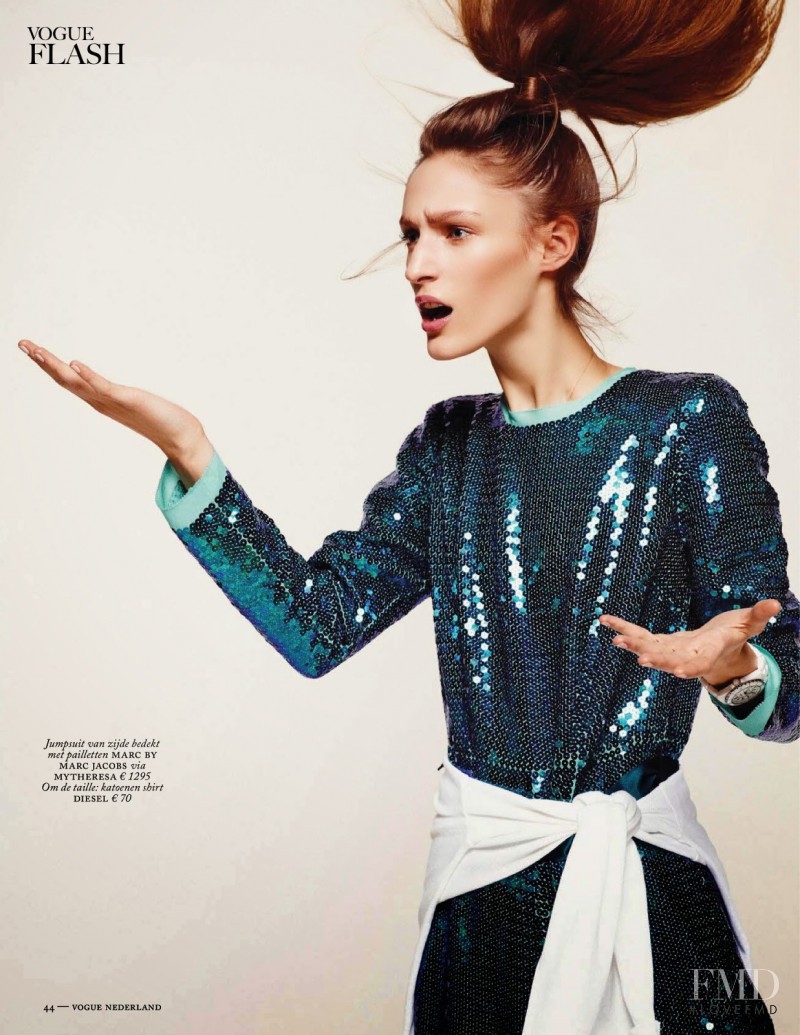 Franzi Mueller featured in Jump Around, May 2014