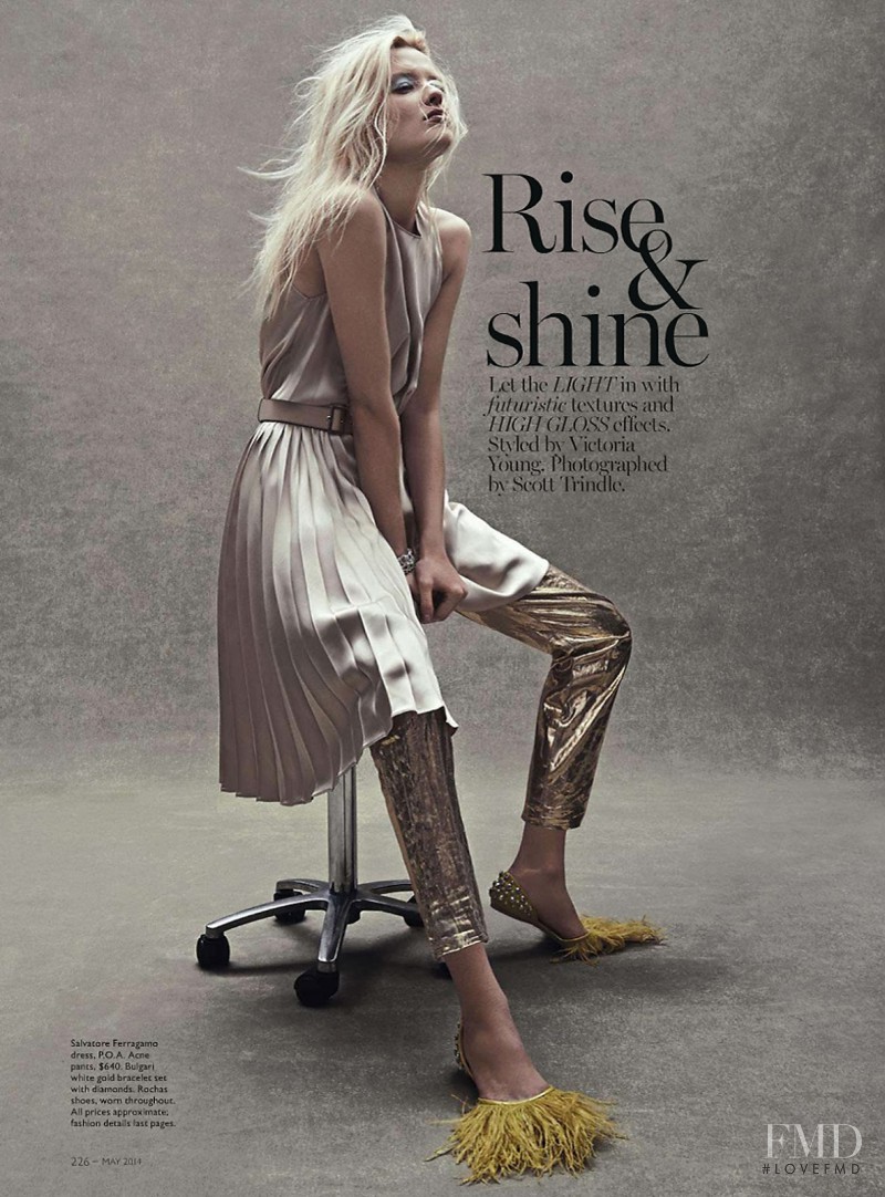 Natalia Siodmiak featured in Rise & Shine, May 2014
