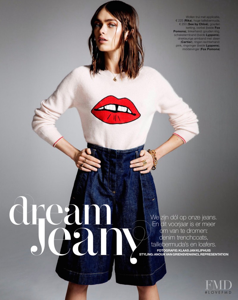 Sophie Vlaming featured in Dream Jeany, May 2014