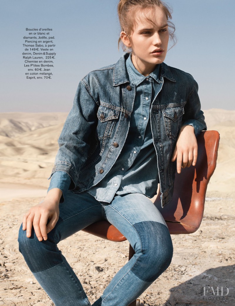 Karolina Waz featured in Just Jean, May 2014