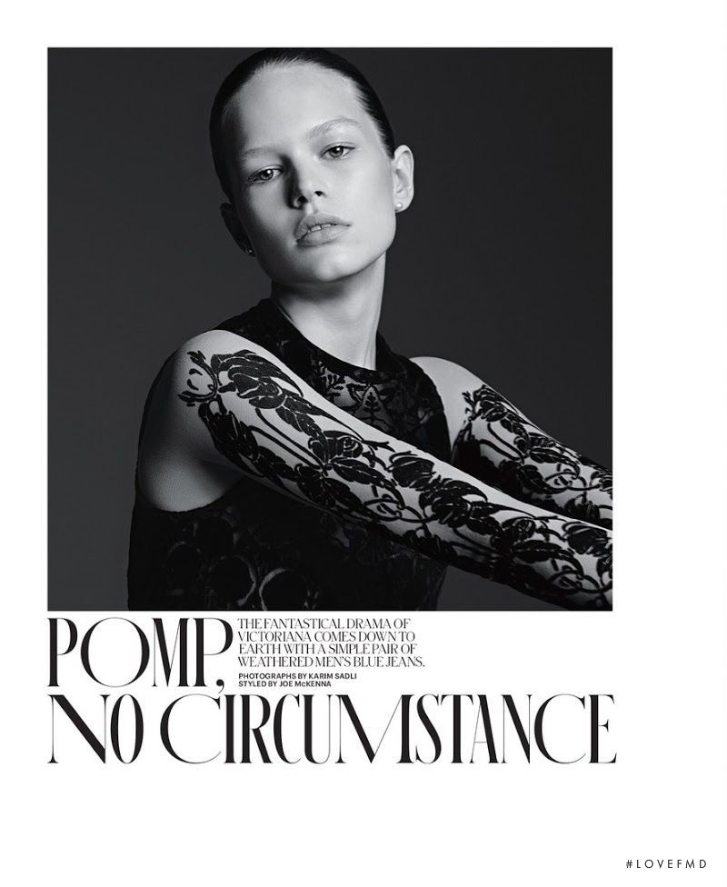 Anna Ewers featured in Pomp, No Circumstance, March 2014