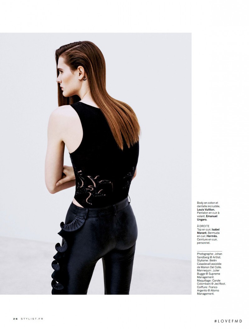 Julier Bugge featured in Soigner Sa Peau, April 2014