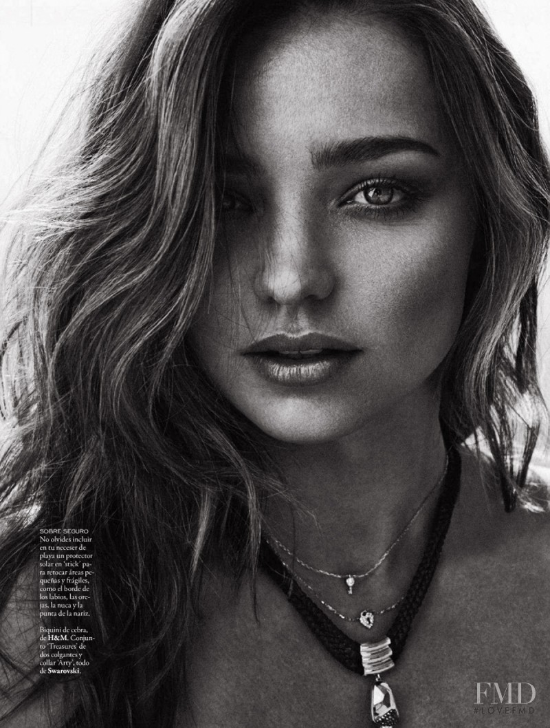 Miranda Kerr featured in Verano A Cuerpo Descubierto, May 2014