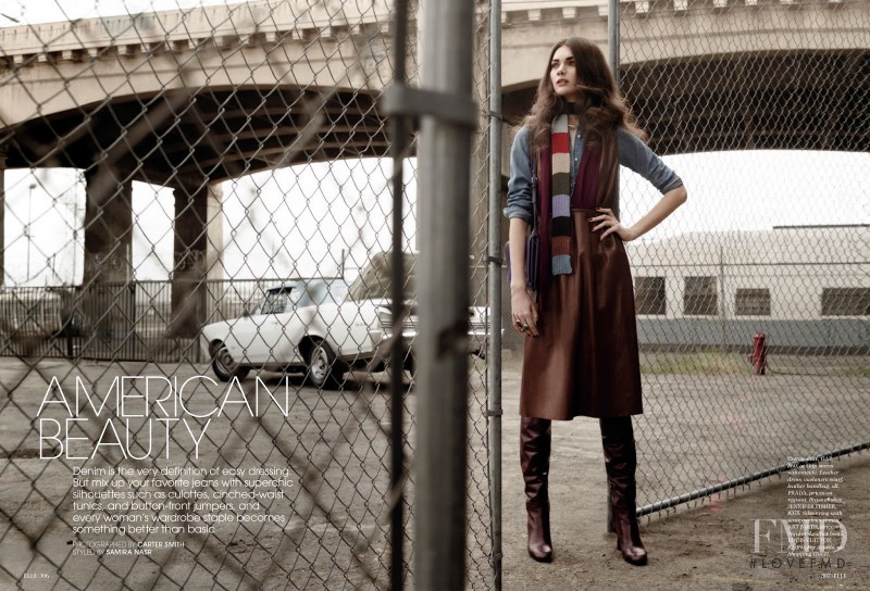 Antonina Vasylchenko featured in American Beauty, May 2014