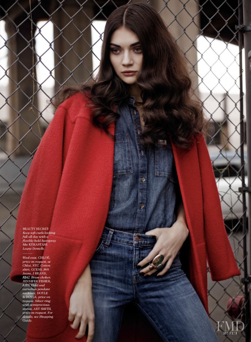 Antonina Vasylchenko featured in American Beauty, May 2014