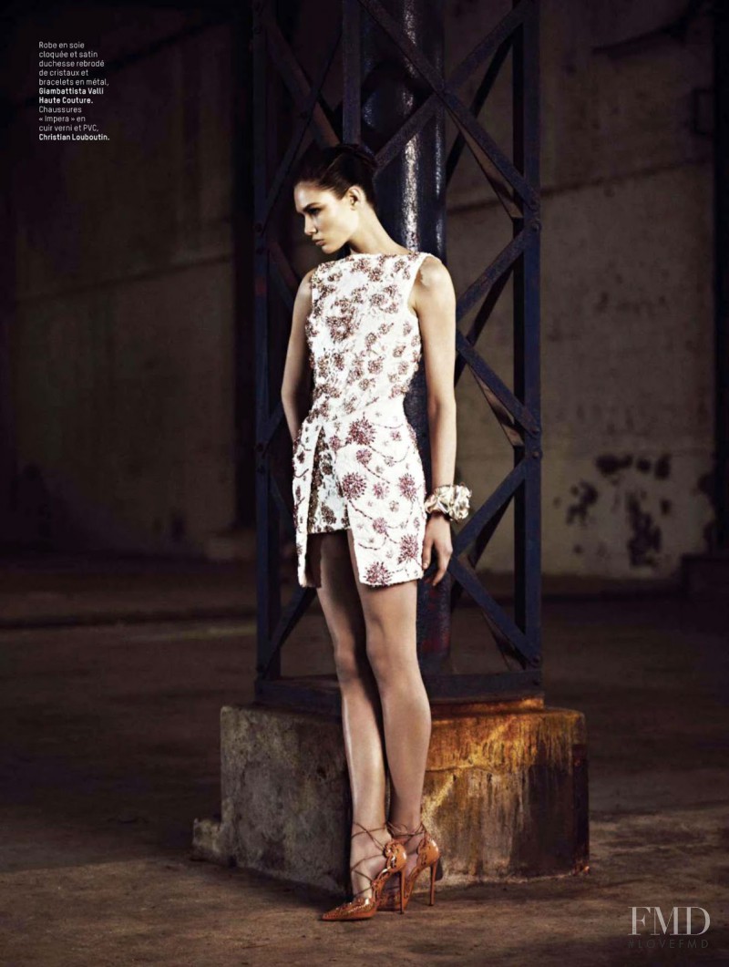 Alla Kostromicheva featured in Haute Culture, April 2014