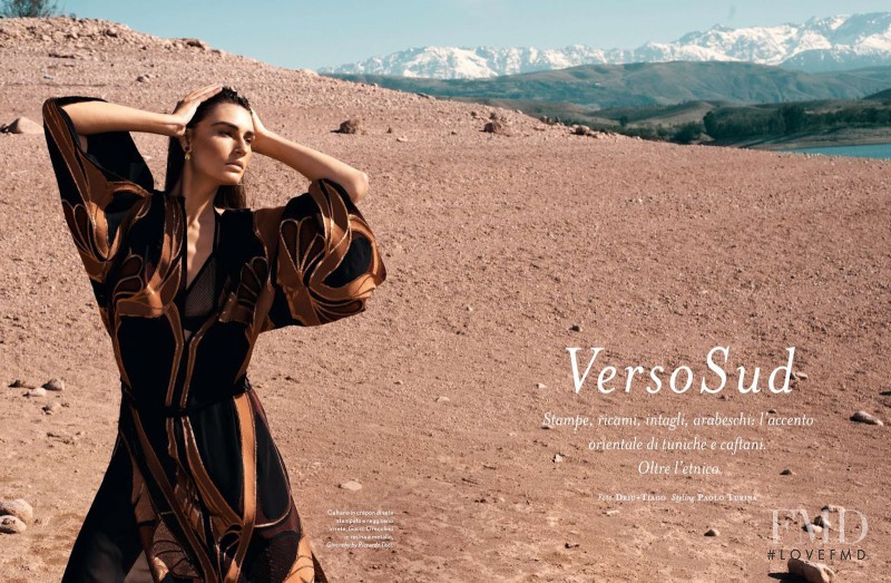Eugenia Volodina featured in Verso Sud, May 2014