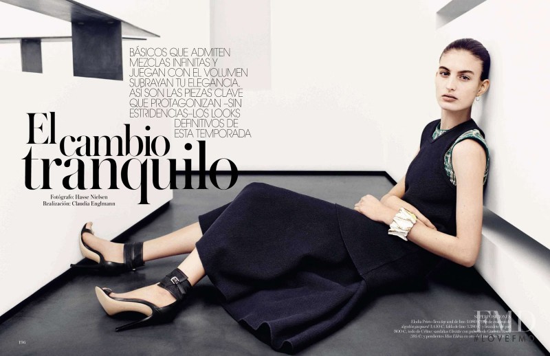 Elodia Prieto featured in El Cambio Tranquilo, May 2014