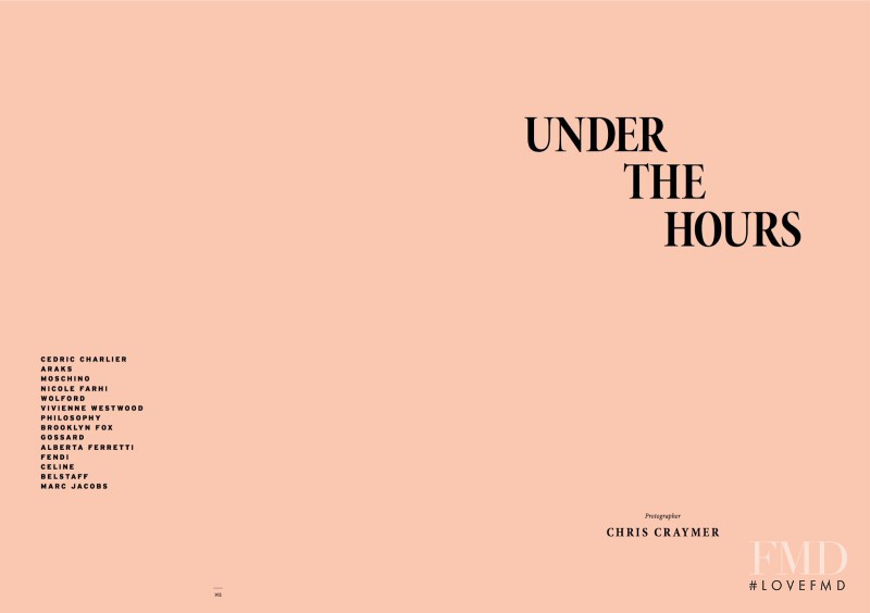 Under The Hours, March 2014